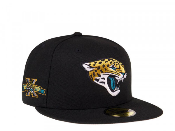 New Era Jacksonville Jaguars 10th Anniversary Black Classic Prime Edition 59Fifty Fitted Cap