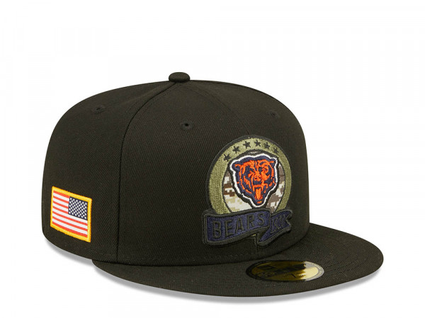 New Era Chicago Bears Salute to Service 2022 Fitted 59Fifty Cap