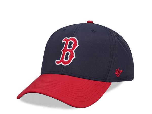 47Brand Boston Red Sox Navy Brrr MVP Snapback Cap