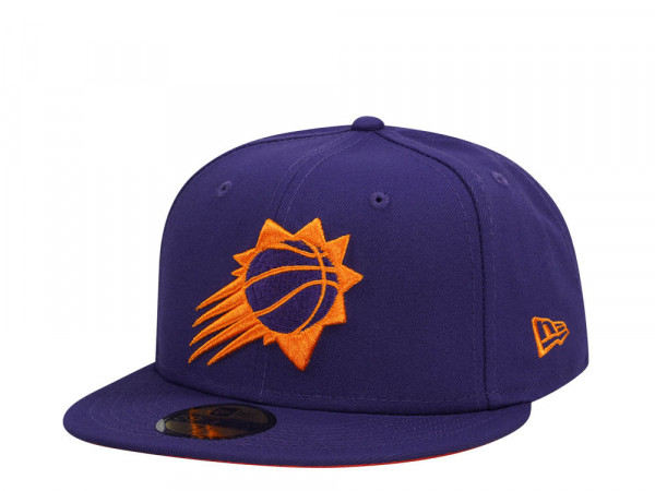 New Era Phoenix Suns Purple Orange Edition 59Fifty Fitted Cap