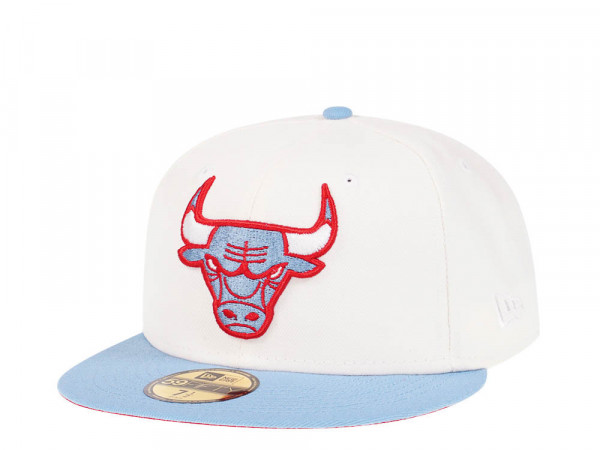 New Era Chicago Bulls Creme City Color Edition 59Fifty Fitted Cap