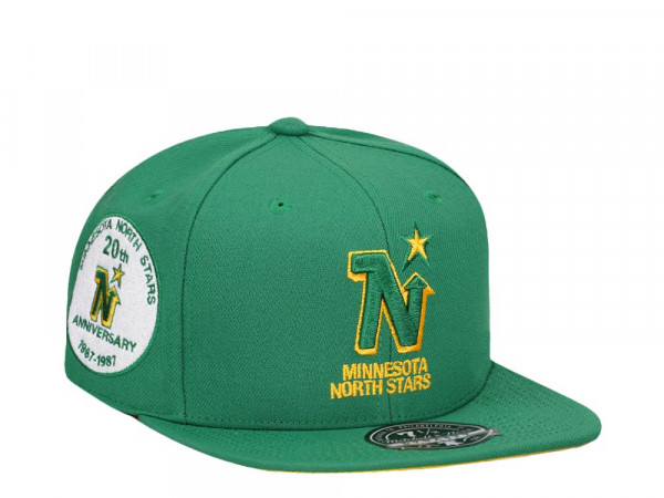 Mitchell & Ness Minnesota North Stars 20th Anniversary Vintage Edition Dynasty Fitted Cap