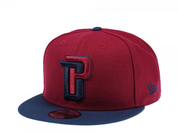 New Era Detroit Pistons Cardinal Edition 9Fifty Snapback Cap