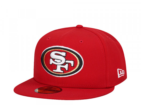New Era San Francisco 49ers Red Classic Edition 59Fifty Fitted Cap