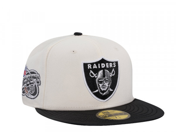 New Era Las Vegas Raiders Draft 1998 Legends Two Tone Edition  59Fifty Fitted Cap