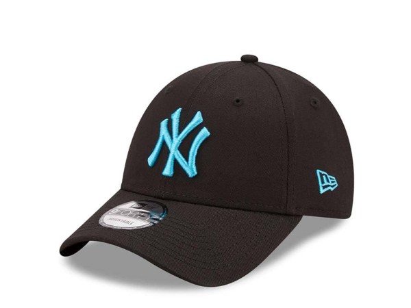New Era New York Yankees Neon Pack Black 9Forty Strapback Cap