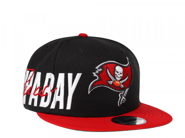 New Era Tampa Bay Buccaneers Black Sidefront Edition 9Fifty Snapback Cap
