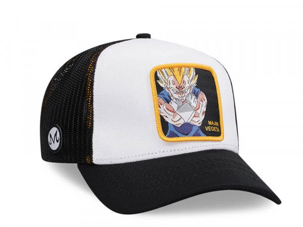 Capslab Dragon Ball Z Majin Vegeta White/Black Trucker Snapback Cap