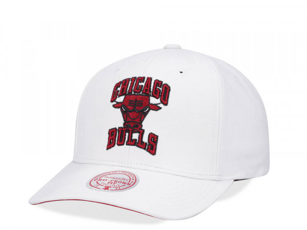 Mitchell & Ness Chicago Bulls All in Pro White Snapback Cap