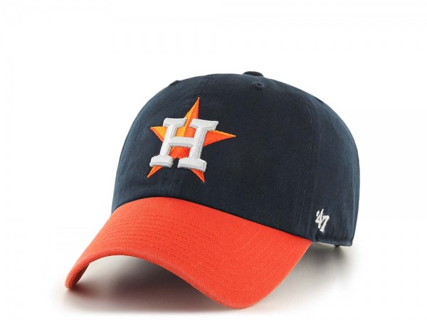 47Brand Houston Astros Clean Up Two Tone Strapback Cap