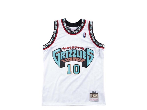 Mitchell & Ness Vancouver Grizzlies - Mike Bibby White 2.0 1998-99 Jersey