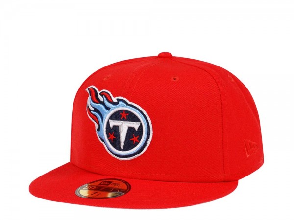 New Era Tennessee Titans Red Edition 59Fifty Fitted Cap