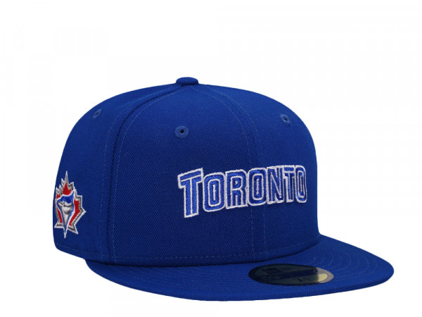 New Era Toronto Blue Jays Royal Script Edition 59Fifty Fitted Cap