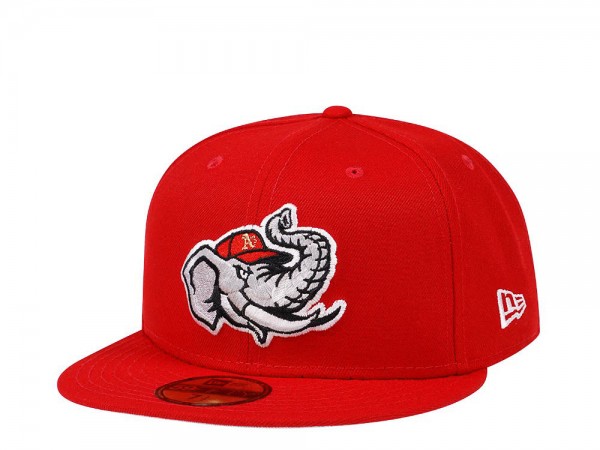 New Era Modesto Athletics Red Edition 59Fifty Fitted Cap