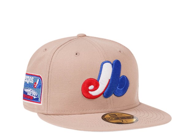 New Era Montreal Expos Olympic Stadium Glow Sand Edition 59Fifty Fitted Cap