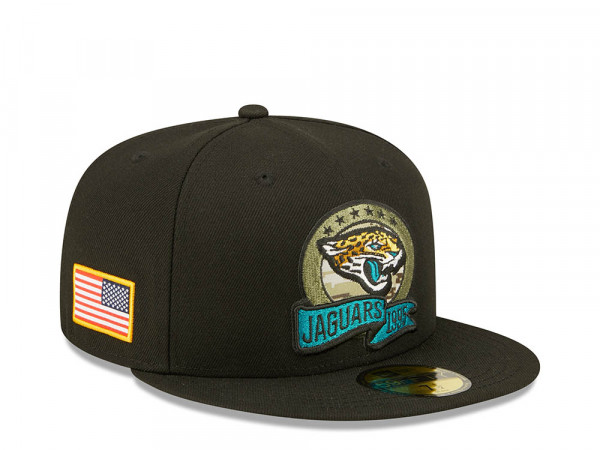 New Era Jacksonville Jaguars Salute to Service 2022 Fitted 59Fifty Cap