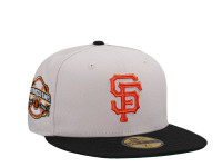 New Era San Francisco Giants Inaugural Year 2000 Stone Chrome Edition 59Fifty Fitted Cap