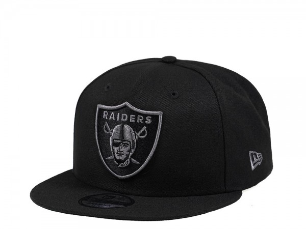 New Era Las Vegas Raiders Black and Grey Edition 9Fifty Snapback Cap