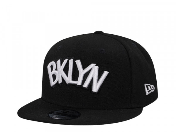 New Era Brooklyn Nets Statement Black Edition 9Fifty Snapback Cap