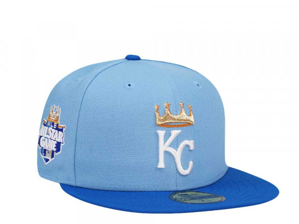 New Era Kansas City Royals All Star Game 2012 Gold Two Tone Prime Edition 59Fifty Fitted Cap
