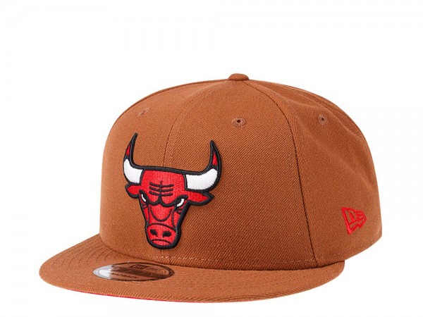 New Era Chicago Bulls Toasted Peanut Edition 9Fifty Snapback Cap