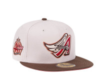 New Era Anaheim Angels 40th Anniversary Stone Copper Two Tone Prime Edition 59Fifty Fitted Cap