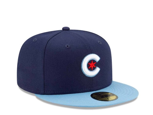 New Era Chicago Cubs Authentic City Connect 59Fifty Fitted Cap