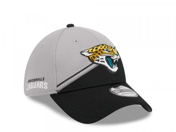 New Era Jacksonville Jaguars NFL Sideline 2023 39Thirty Stretch Cap