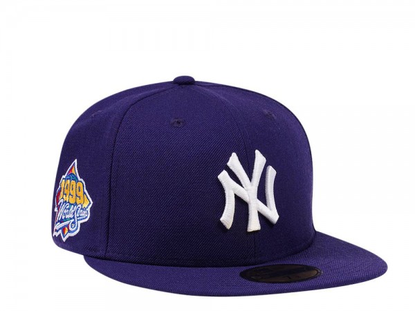 New Era New York Yankees World Series 1999 Purple and Pink Edition 59Fifty Fitted Cap