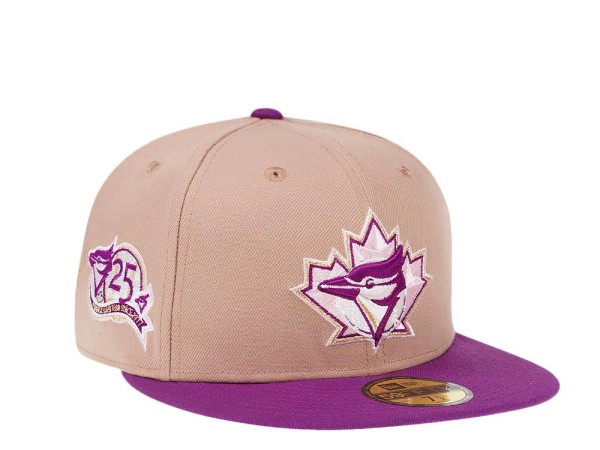 New Era Toronto Blue Jays 25th Anniversary Purple Sand Edition 59Fifty Fitted Cap
