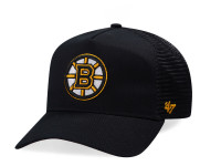 47Brand Boston Bruins Black Hitch Trucker Snapback Cap