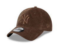 New Era New York Yankees Wide Cord Brown 9Forty Strapback Cap