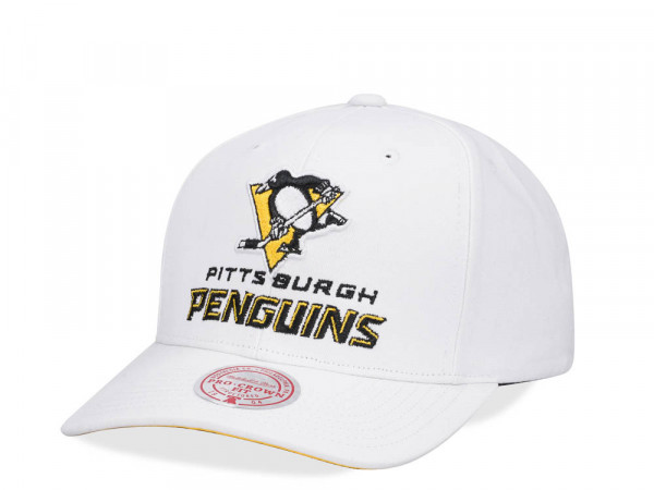 Mitchell & Ness Pittsburgh Penguins All in Pro White Snapback Cap