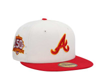 New Era Atlanta Braves 150th Anniversary Color Flip Throwback Two Tone Edition 59Fifty Fitted Cap