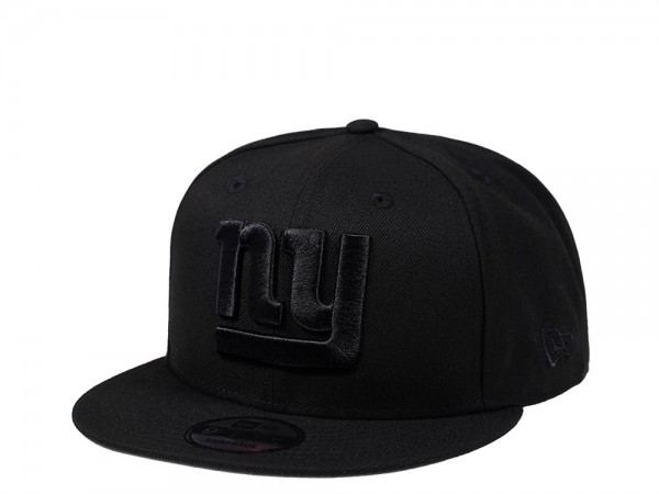 New Era New York Giants All Black Edition 9Fifty Snapback Cap