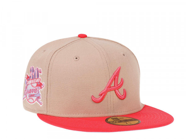 New Era Atlanta Braves 30th Anniversary Lava Sands Edition 59Fifty Fitted Cap