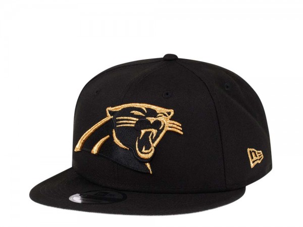 New Era Carolina Panthers Black Gold Edition 9Fifty Snapback Cap