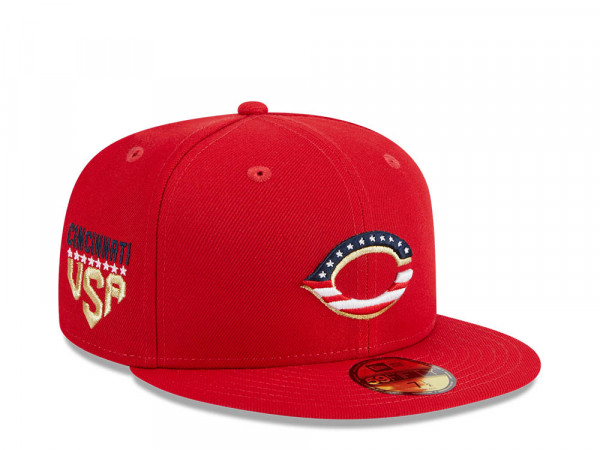 New Era Cincinnati Reds 4th of July 23 59Fifty Fitted Cap