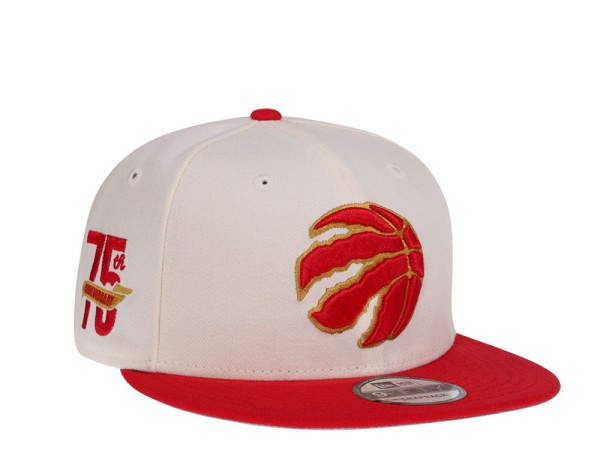 New Era Toronto Raptors NBA 75th Anniversary Two Tone Edition 9Fifty Snapback Cap