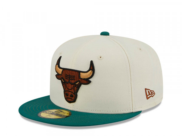 New Era Chicago Bulls Stone Two Tone Camp Classic Edition 59Fifty Fitted Cap