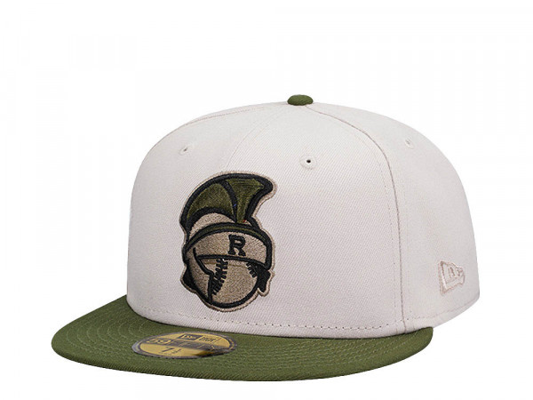 New Era Rome Braves Alpine Metallic Chrome Two Tone Edition 59Fifty Fitted Cap