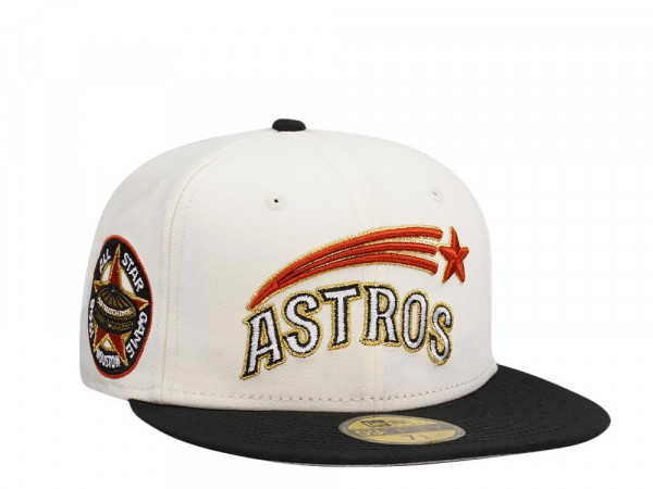 New Era Houston Astros All Star Game 1968 Cream Two Tone Prime Edition 59Fifty Fitted Cap