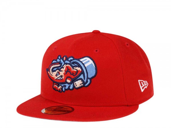 New Era Jacksonville Jumbo Shrimp Red Edition 59Fifty Fitted Cap