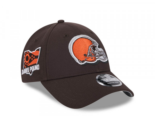 New Era Cleveland Browns NFL24 Draft 9Forty Stretch Snapback Cap