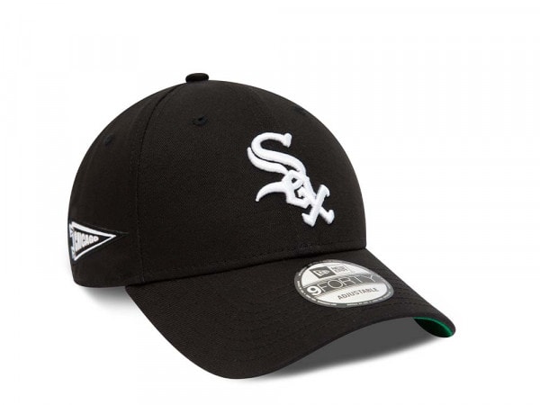 New Era Chicago White Sox Team Side Patch 9Forty Strapback Cap