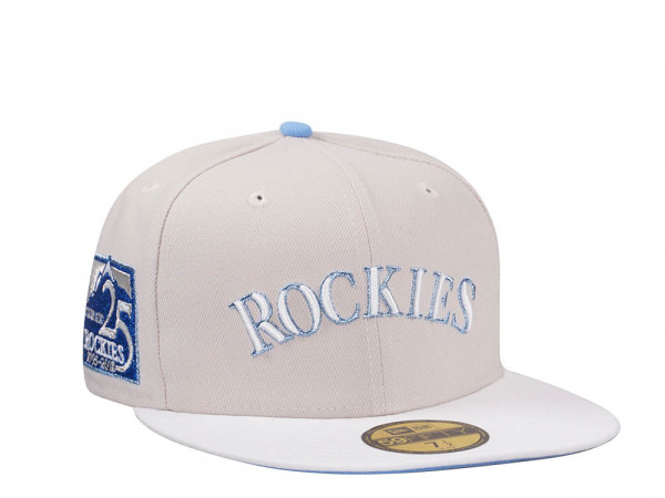 New Era Colorado Rockies 25th Anniversary Icy Edition 59Fifty Fitted Cap