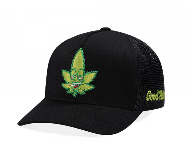 Good Hats Weed Guy Black Trucker Edition Snapback Cap