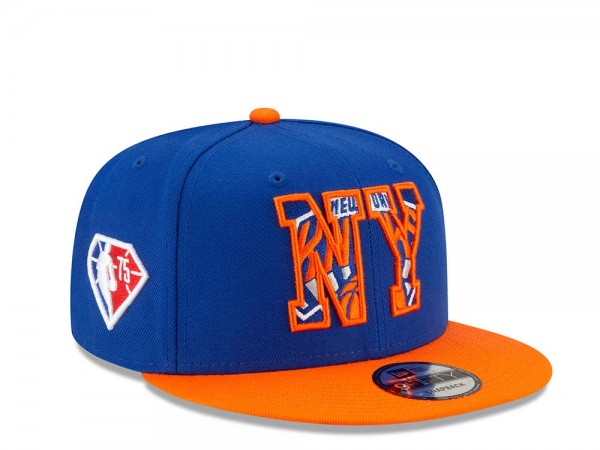 New Era New York Knicks NBA Draft 21 9Fifty Snapback Cap