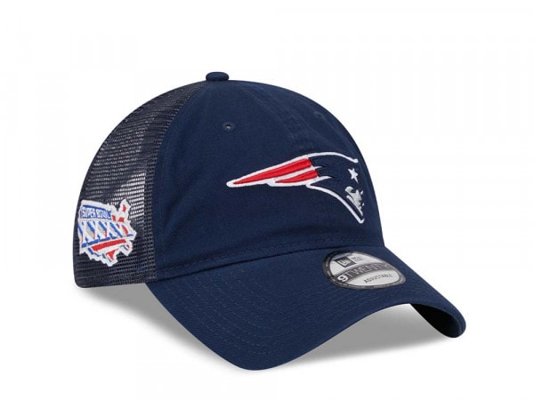 New Era New England Patriots Super Bowl XXXVI Trucker Edition 9Twenty Snapback Cap