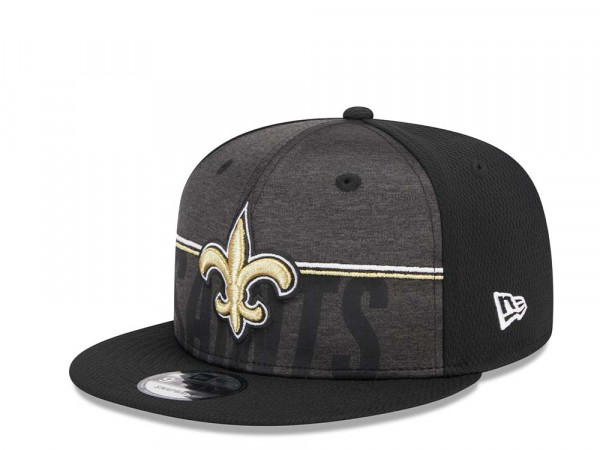 New Era New Orleans Saints NFL Training Camp 23 Black 9Fifty Snapback Cap